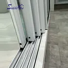 Commercial one way glass kitchen sliding door design