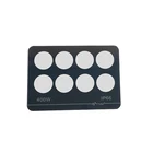 High quality heat resistant small tempered glass panels