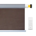 Ready made curtains dooya remote control smart electric home roller shades blinds for living room