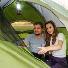 Family Camping Tent 2/4/6 Person Family Tent Double Layer Outdoor Tent Waterproof Windproof Anti-UV