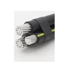 35mm2 Triplex Aluminum Conductor PE Insulated Overhead Abc Cable