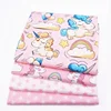 Printed Unicorn Pattern Cotton Twill Fabric For Baby Bed Sheet Set And Clothes