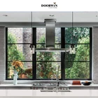 American aluminum hand crank casement window
