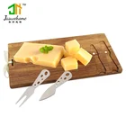 Cheese Tool Acacia Wood Cheese Board Cheese knife&Fork Set