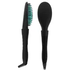 New electric interchangeable hair straightener brush curling iron custom wholesale hair curler straightener