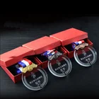 Wholesale personalized glass awards cheap customized 2d laser engraved sports award crystal medals