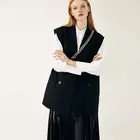 Factory black long coat women With Adequate Stock