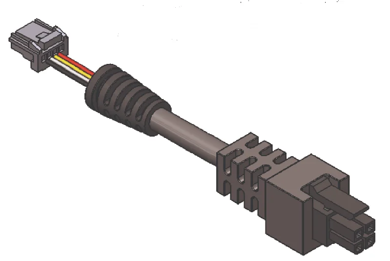 5C908 Fuse Holder Automotive Wire Harness with PVC Wire 105℃ 300V and UL1007-22AWG Wire for Truck GPS