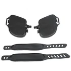 1 Pair Plastic Pedal Straps Buckle, Anti-Slip Pedal Toe Strap Fixed Gear for Bike MTB Bike BMX Bike Pedal