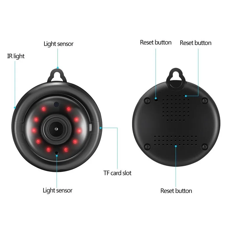 Body Camera Police CCTV Camera MiNi Outdoor Sport Cam PIR Night Vision Motion Detection Mini Camcorders