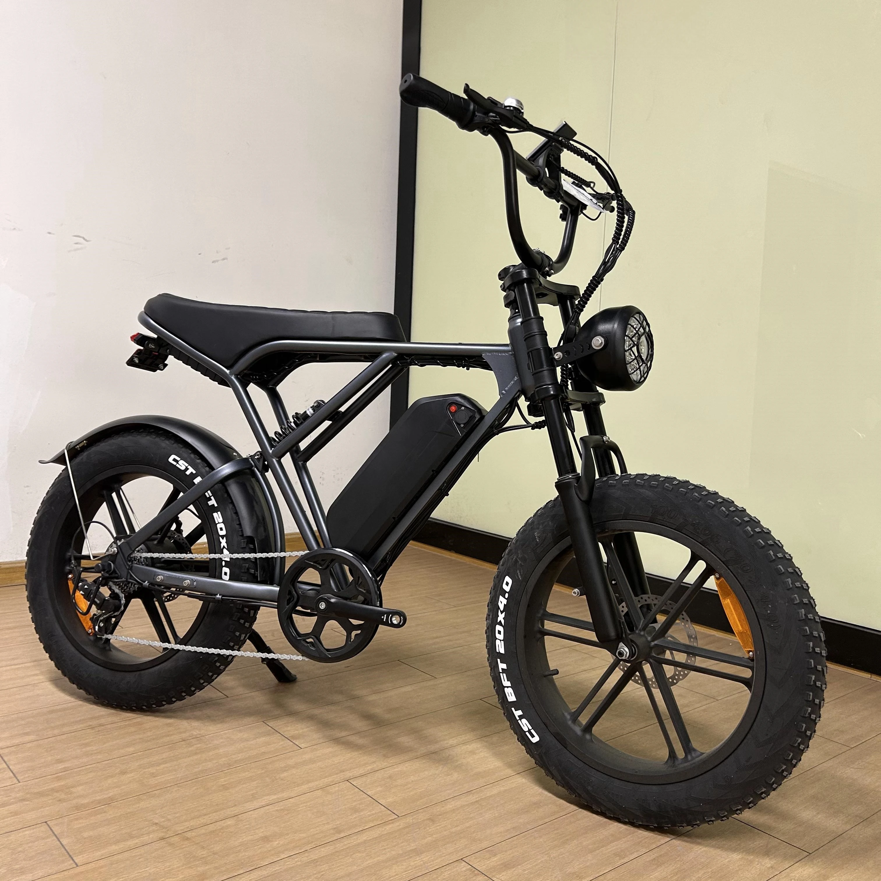 Original Ouxi V8 2 0 Full Suspension Ebike Electric Fat Tire Bike