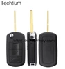 Factory price 3 Buttons Remote Flip Key Shell Case Cover Fob no Logo Car Key for Land Rover Range Sport LR3 Discovery