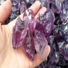 Natural Crystal Clear Gemstone amethyst Rough Stone Quartz