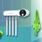 New 99.99% Sterilization Rate UV Toothbrush Holder Prevent Bactria Germs UV Toothbrush Sanitizer
