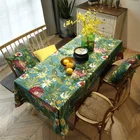 Newest Folk Style Sunflower Printing Canvas Fabric Linen/Cotton Fabric for Apron Curtain Bag Table cloth