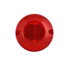 Manufacturer E-MARK Auto Car Truck Rear Safety Reflex Round PC Red Reflector