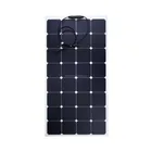 For home, caravan, camping mat surface 110W 18V ETFE mono silicon Sunpower flex solar panel pv module