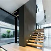 Australian standard structure wood and steel garage floating stair
