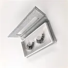 3D 5D 6D handmade natural 100% wholesale human hair false eye lashes 15mm faux mink eyelashes vendor