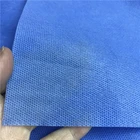 Color Fabric Blue And White Color Sms Fabric Surgical Non Woven Gown Materials