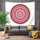 Hippie Bohemian Hot Sell Indian Hippie Bohemian Psychedelic Mandala Wall Hanging Bedding Tapestry