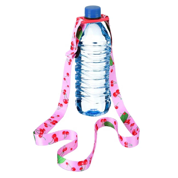 Water Bottle Shoulder Strap Bottles Rope Beverage Holder Buckle Lanyard Portabl