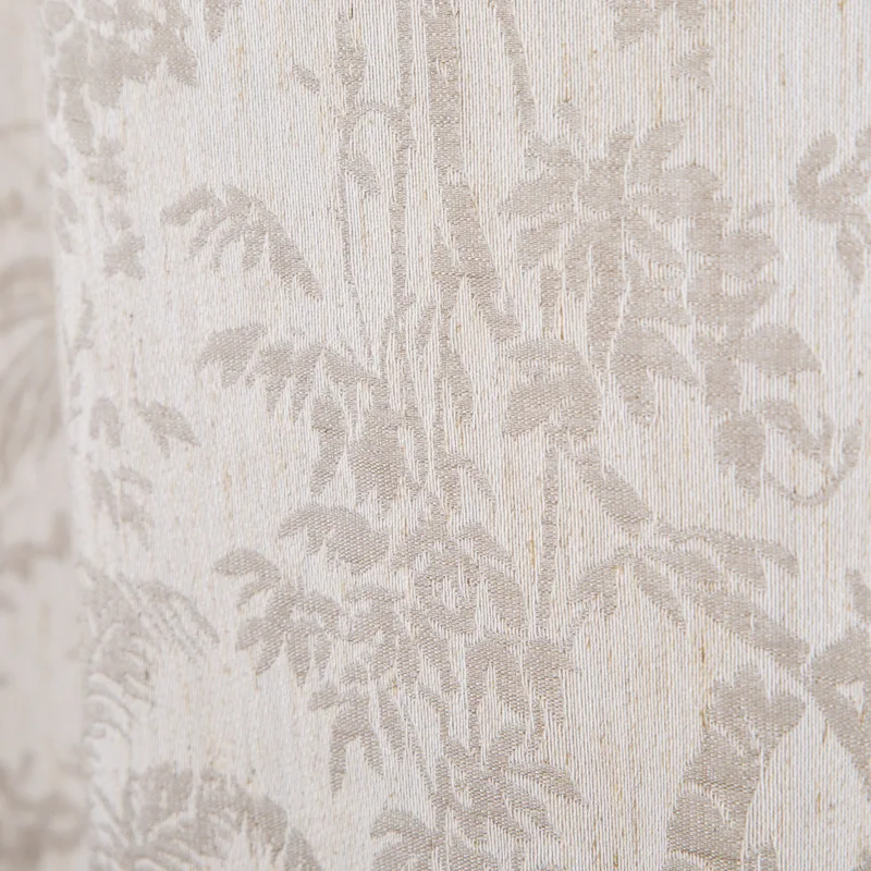 2020 newest design 100%cotton curtain for living room