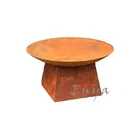 Stocked Outdoor Fire Pits Wholesale Outdoor Rustic Small D 60 Steel Wood Burning Fire Pits