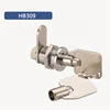 High security tubular key lock with master key 12mm with at most 100 different keys combination