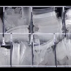 Acrylic Full Nail 500Pcs Long Clear Acrylic Full Cover Nail Art Tips With Empty Nail Tip Boxes