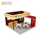 Booth Show Booth IZEXPO Fashion Trade Show Exhibit Booth For Fairs