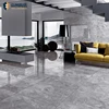 Grey Glossy Porcelain Tiles Living Room 0.9 * 1.8 Cement Color Finish Porcelain Floor Tile