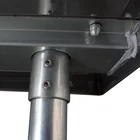 Quality kitchen stainless steel corner work table restaurant kitchen table stainless steel working table shandong