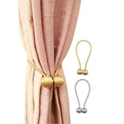 Logo Customization New Curtain Tassel New Product Ideas 2019Magnetic Curtain Tie Back Hooks Curtain Tieback