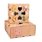 Custom Logo Printed Fruit Carton Box Recycled Corrugated Paper Fruit Box