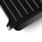 Press Grill Press Grill 2-Slice Press Sandwich Grill Mini Electric Grill Commercial 180 Degree Open Black Color