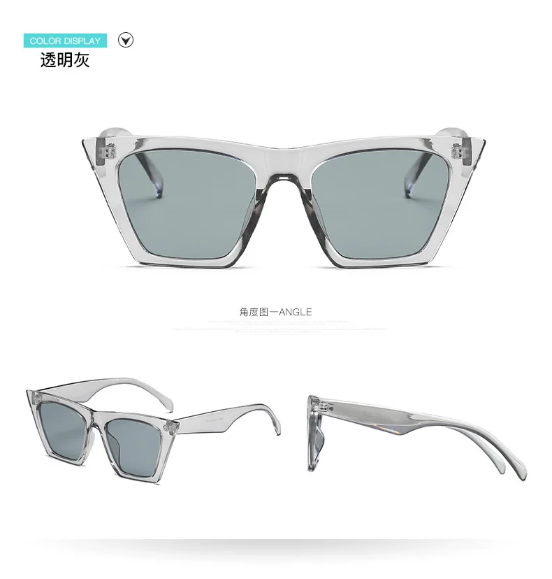 Fashion Unisex Sunglasses Oversize Sunglasses Vintage Cat Eye Sunglasses 2019