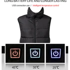 Vest 2020 Custom Made Design Mens Electric Casual Wear Heated Down Vest