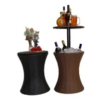 Plastic Beers Cooler Ice Box Metal Wine Cooler Ice Bucket Beer Coolers Camping
