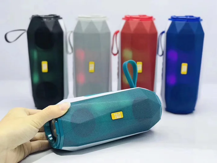 TKG FM radio TF card USB TG-147 alarm clock bluetooth speaker extra bass with fm radio - ANKUX.COM