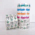 Custom Printing daily necessities health products canned food Adhesive roll label stickers