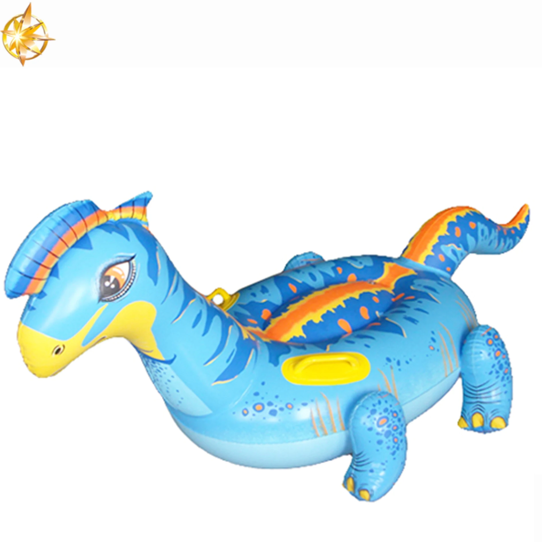 PVC Inflatable Water Play Cute Cartoon Dinosaur Inflatable Pool Float Kids Swimming Toys