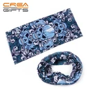 OEM Multifunctional Seamless Tube Magic Colorful SKULL Bandana Scarf