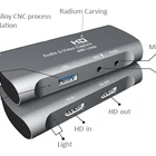For Hd Video Capture HD/F MIC To HD/F Audio USB2.0 4K Video Streaming Capture Card Device For Video Recording