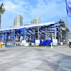 1000 people capacity clear span giant transparent banquet marquee tent for wedding event