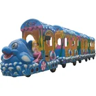 Fun kiddie fairground ocean trackless train rides for sale