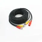 China Manufacturer RCA DC Connector Extension Cable CCTV Camera Audio Video Power 3 in 1 Cable