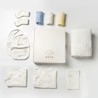 GOTS certificate organic cotton 10pcs mixed newborn baby gift set for baby