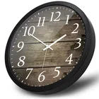 Wholesale Cheap price Promotional 10 inches simple plastic diy custom design DIY wall clock for home decoration
