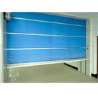 China door factory rapid pvc high speed door fast plastic roll up shutter door